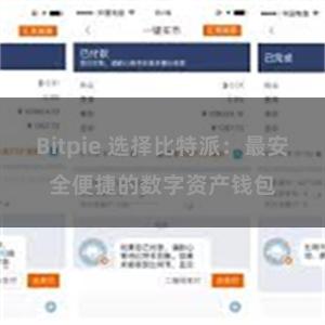 Bitpie 选择比特派：最安全便捷的数字资产钱包