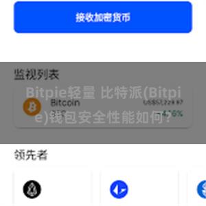 Bitpie轻量 比特派(Bitpie)钱包安全性能如何？