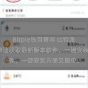 Bitpie钱包官网 比特派轻松下载：快速获取最新版本软件，一键安装方便又简单。