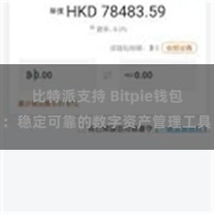 比特派支持 Bitpie钱包：稳定可靠的数字资产管理工具