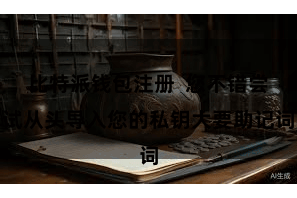 比特派钱包注册  您不错尝试从头导入您的私钥大要助记词